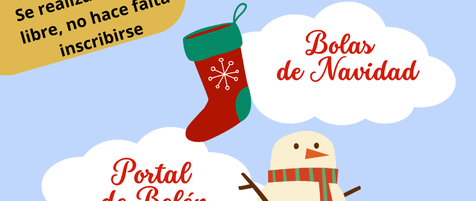 CARTEL MANUALIDADES JORNADAS NAVIDAD