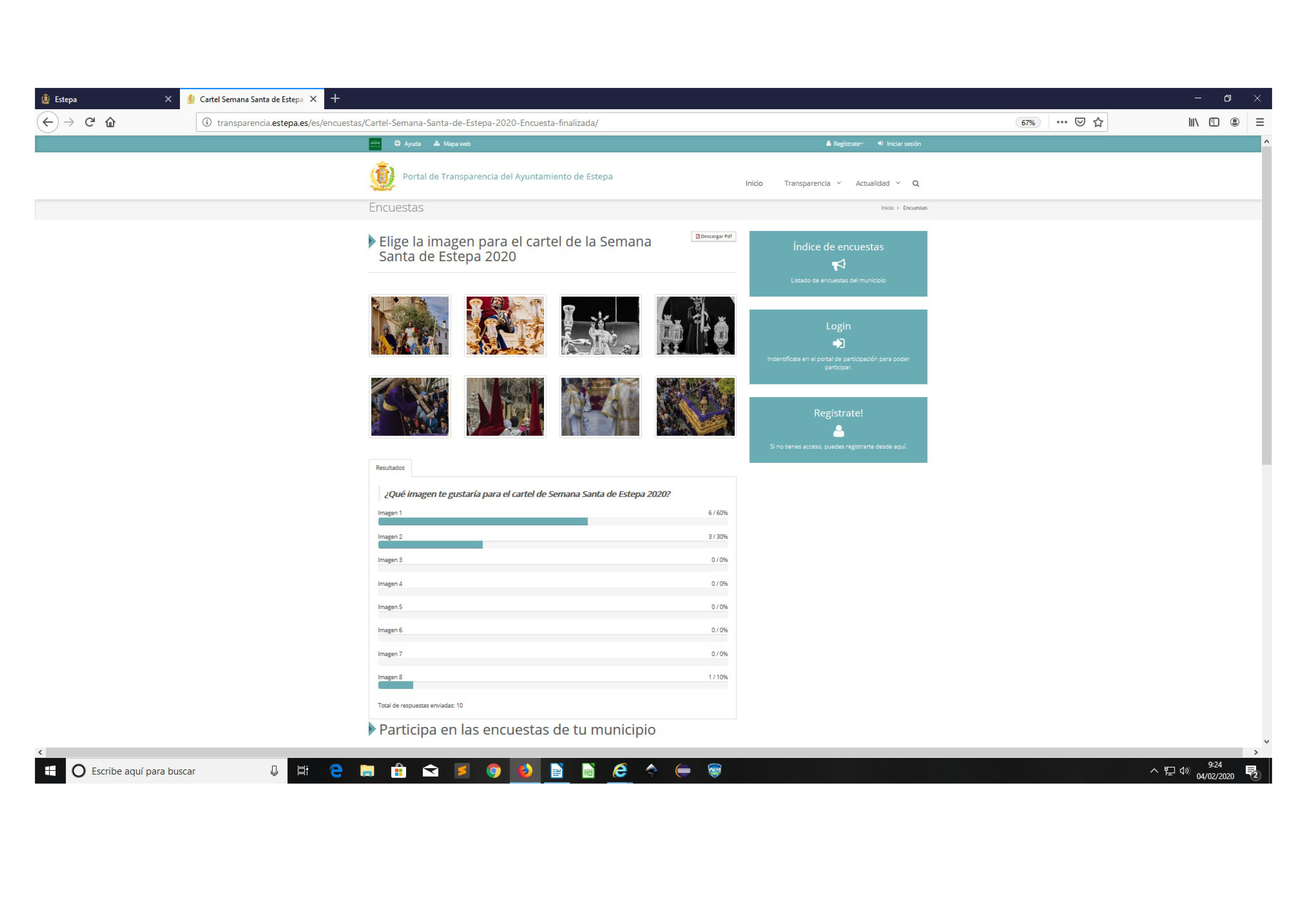 Informe Votacion Cartel SS2020