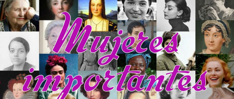 Mujeres Importantes web