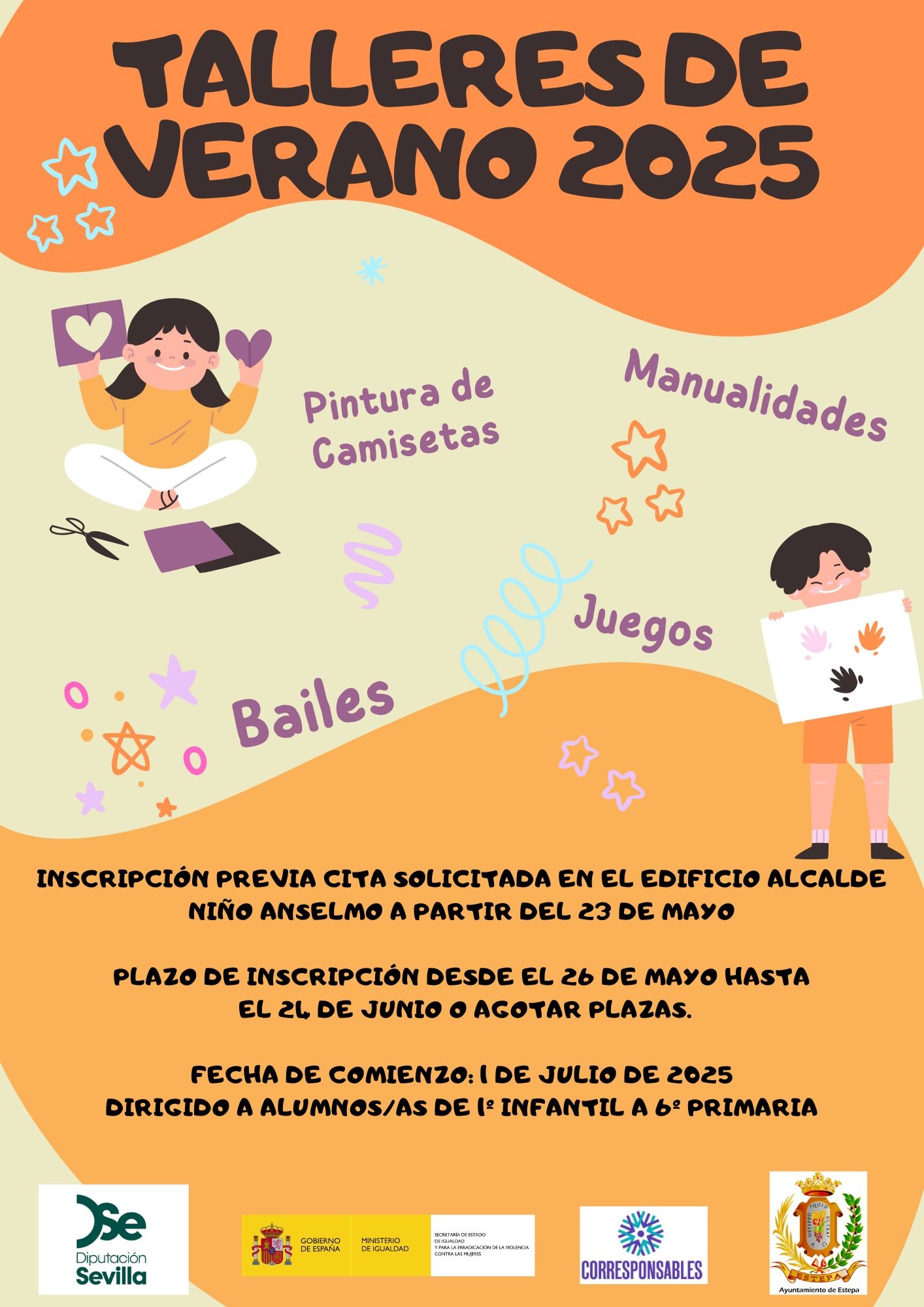 Cartel Talleres de Verano 2025