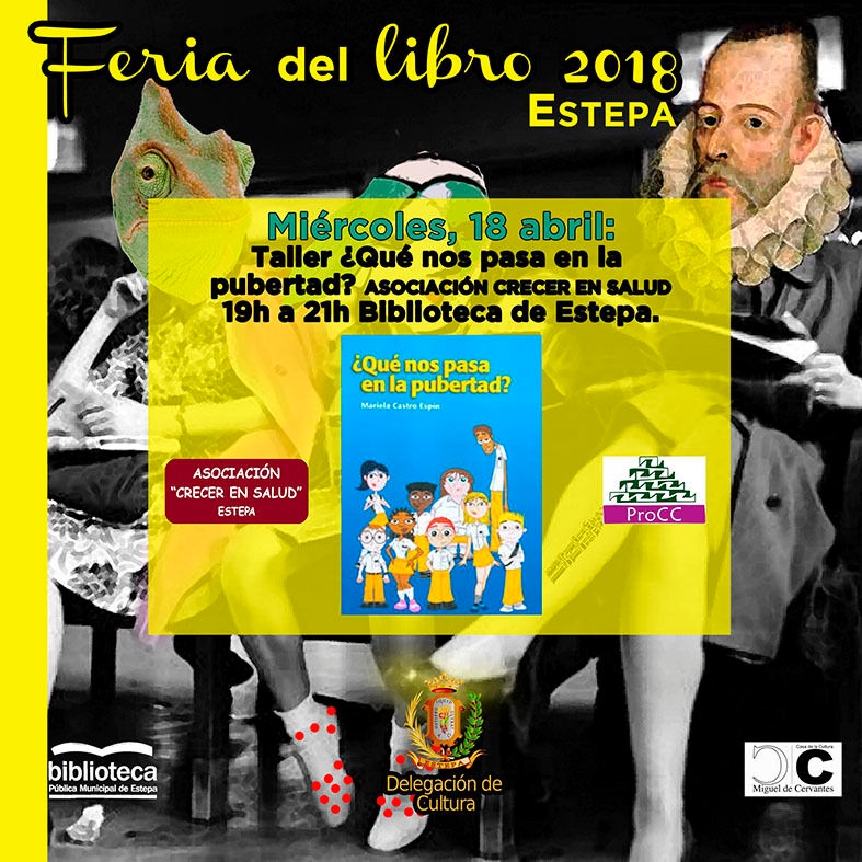 FERIA DEL LIBRO taller pubertad