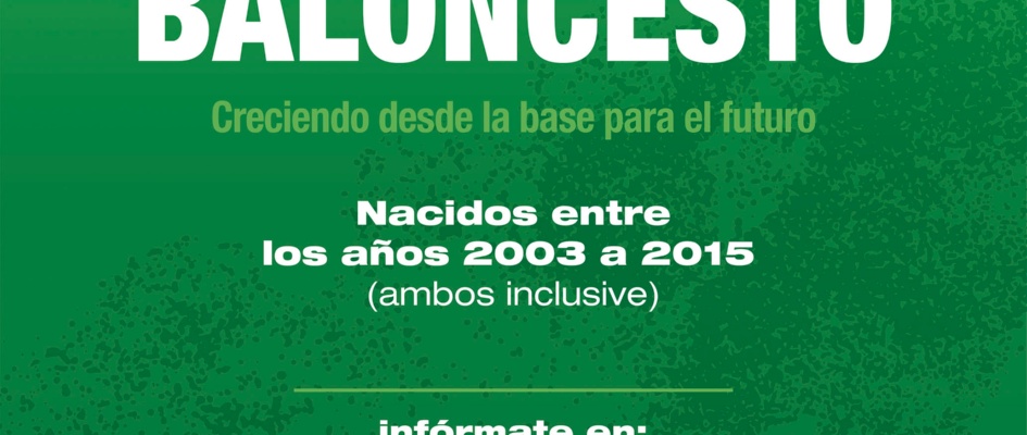 Pre inscripcion Baloncesto web