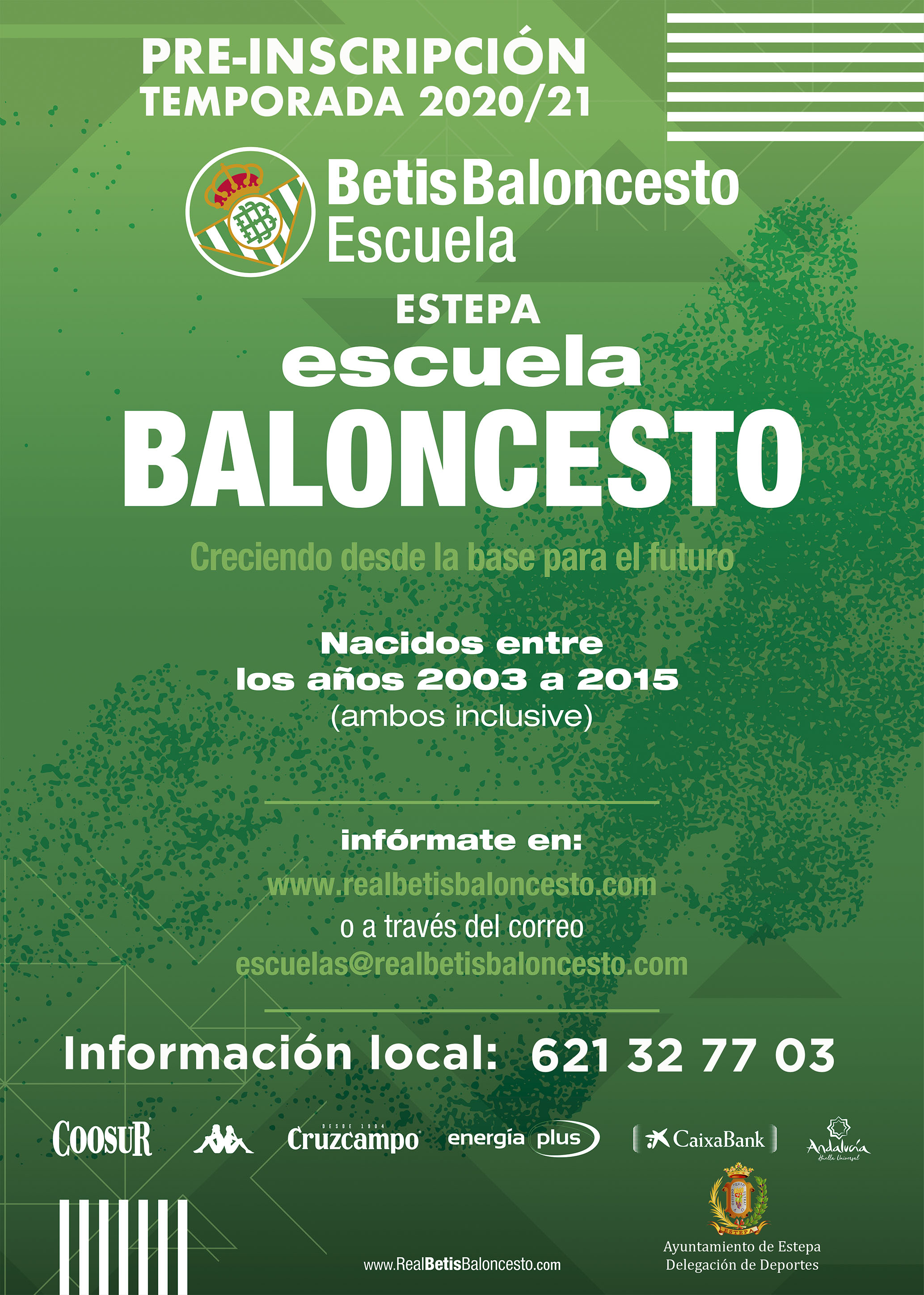 Pre inscripcion Baloncesto web